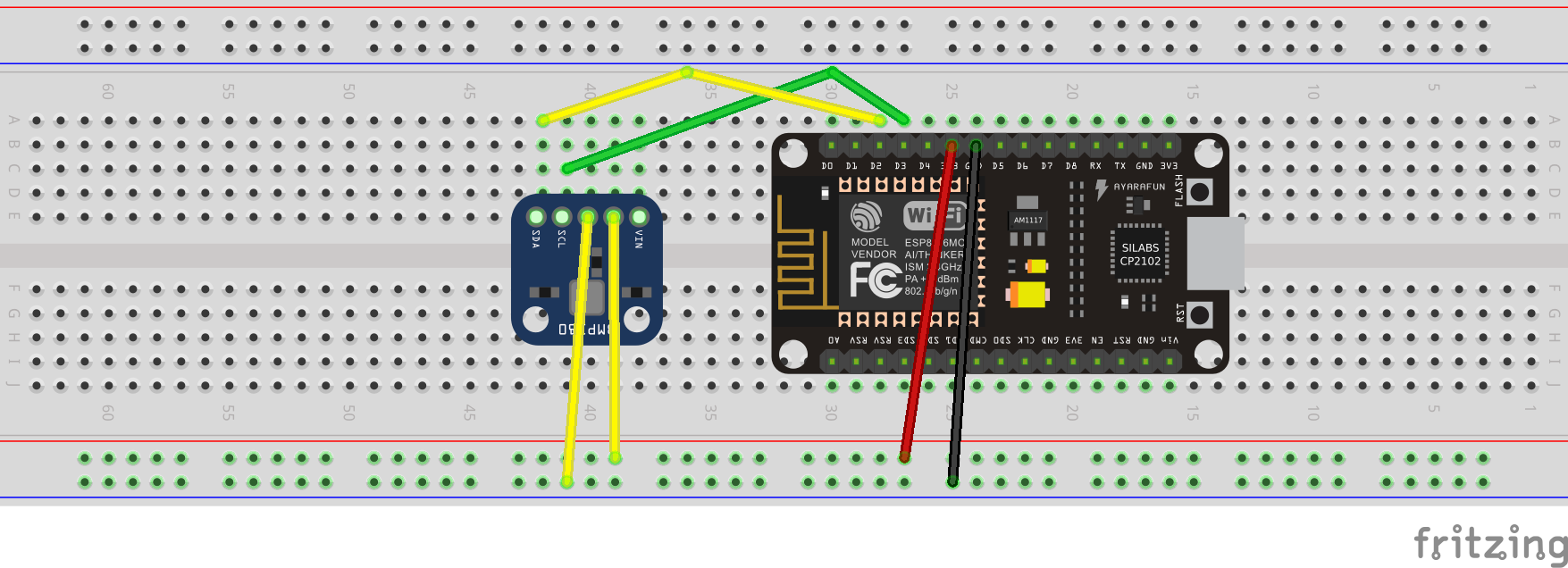 NodeMCU-BMP180